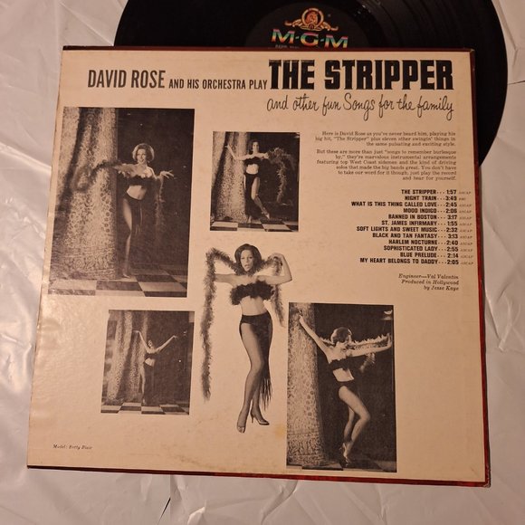 david rose and his orchestra the stripper lp record - Picture 2 of 4